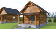 Domek całoroczny 35m²