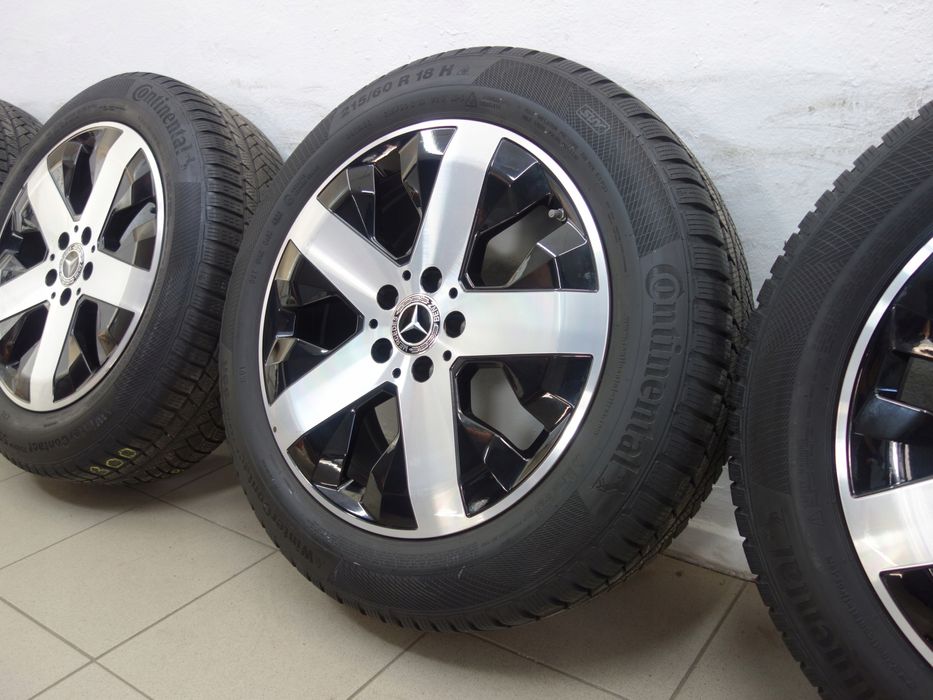 5x112 215/60R18 Koła zimowe Mercedes OE GLB GLA Conti ekstra stan