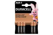 Baterie alkaliczne Duracell AAA (LR3) - 5 szt. | Nowe, nieotwierane!