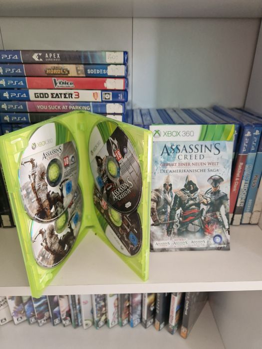 Assassins creed american saga 3 i 4 xbox 360