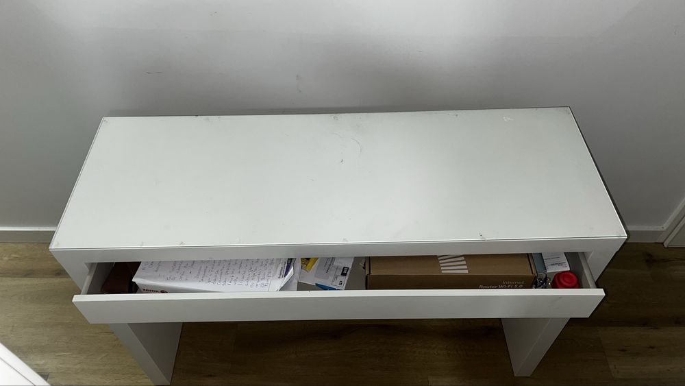 Movel de hall de entrada branco