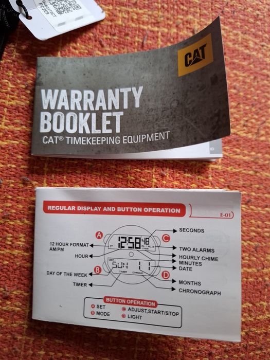 Relógio CAT novo e original