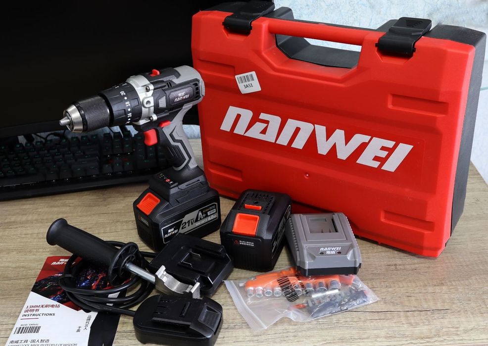 Мощный шуруровёрт Nanwei