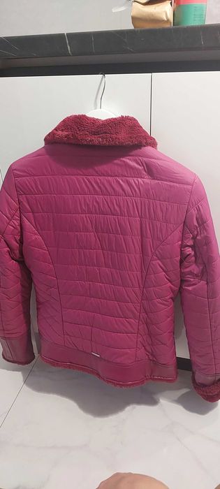 Куртка/шубка 2в1, Guess оригін, двохстороння. Розмір М/С.