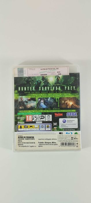 Aliens VS Predator - Playstation 3 PS3