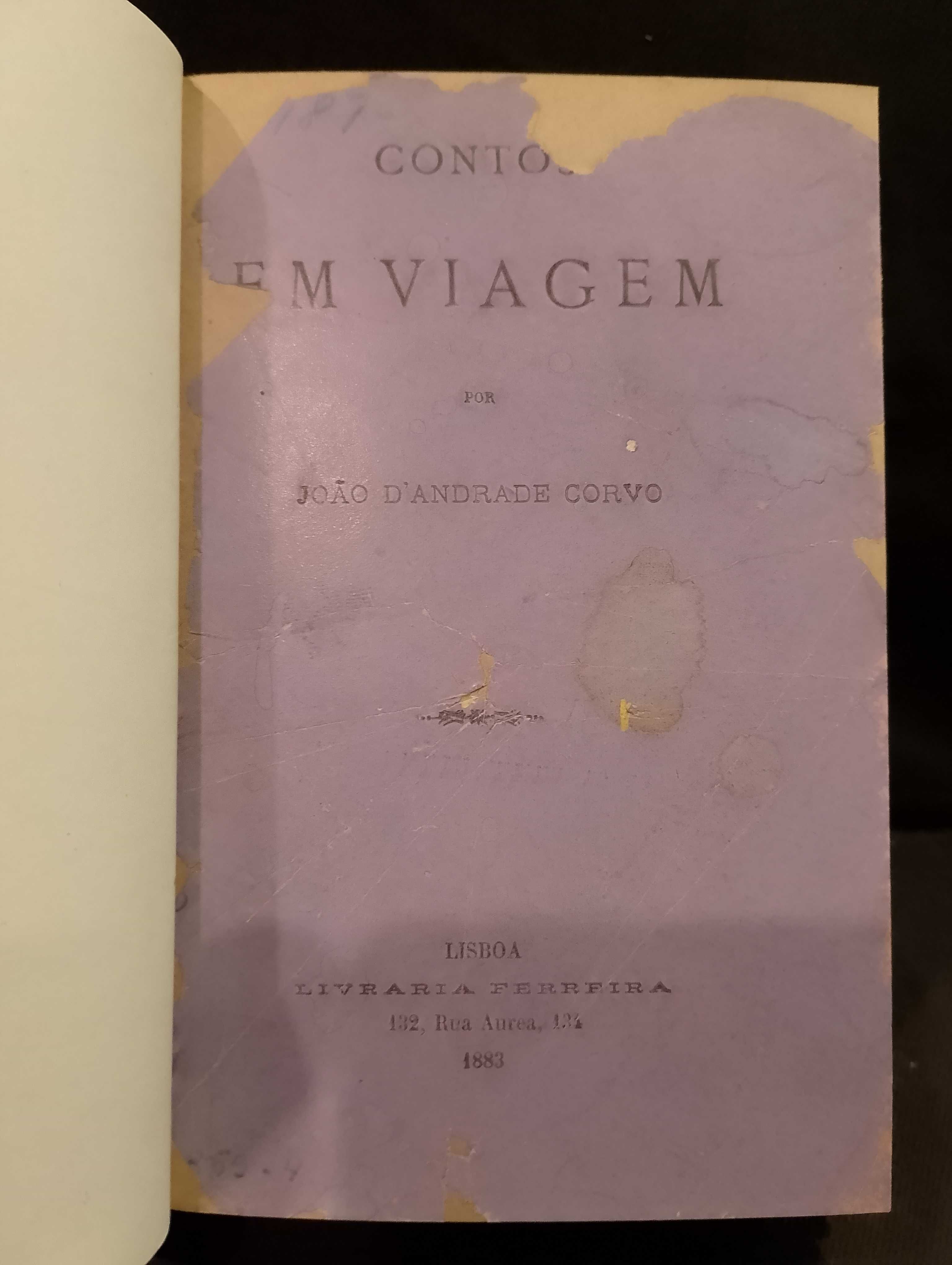 Contos em Viagens - João D'Andrade Corvo (1883)
