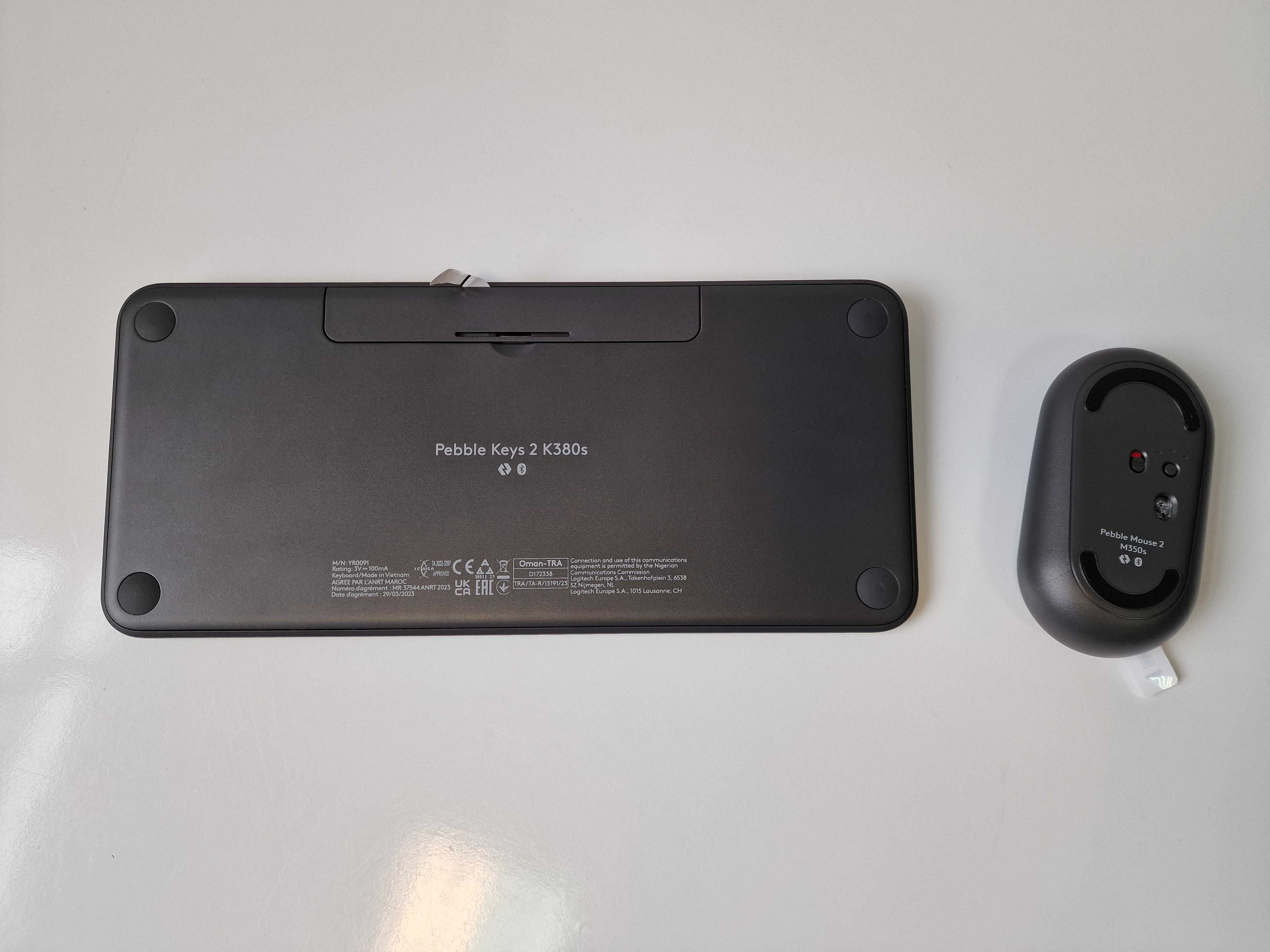 Logitech Pebble 2 Combo zestaw klawiatura + mysz grafitowy