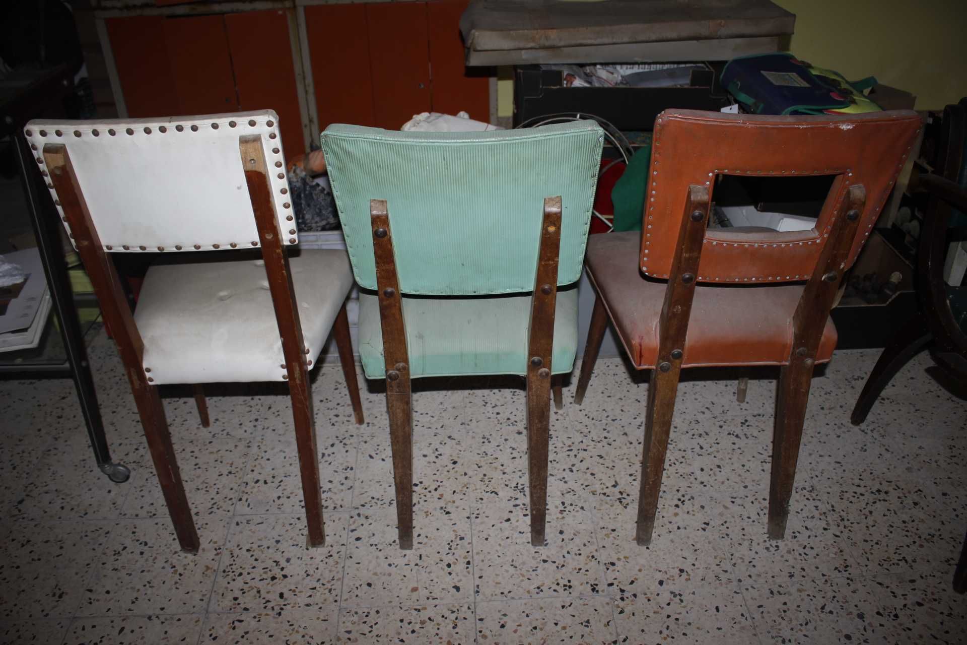 Cadeiras Vintage Retro - Madeira - Design Nacional