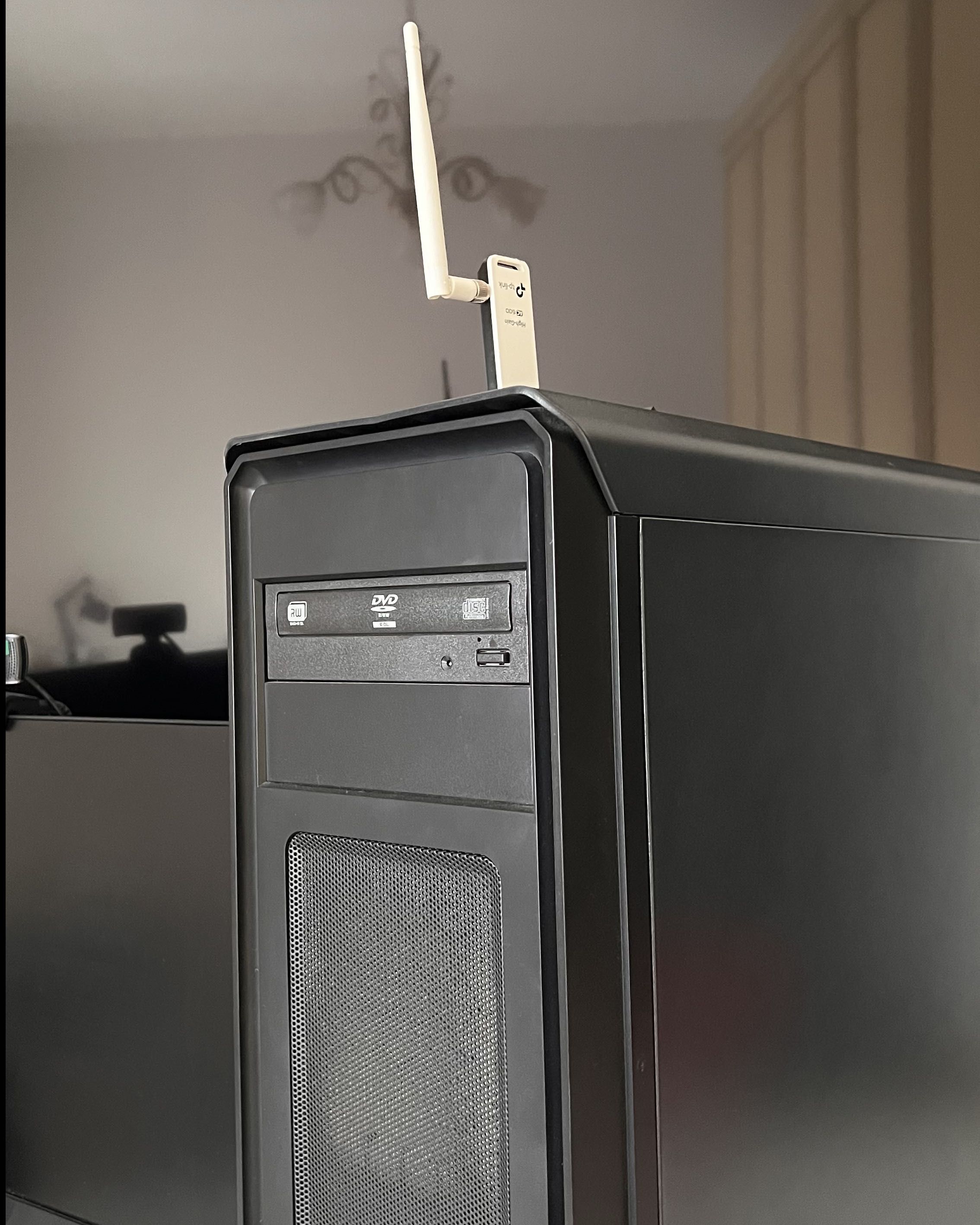 Komputer stacjonarny PC Intel i5 z kartą GTX 1060 6GB + adapter Wi-Fi