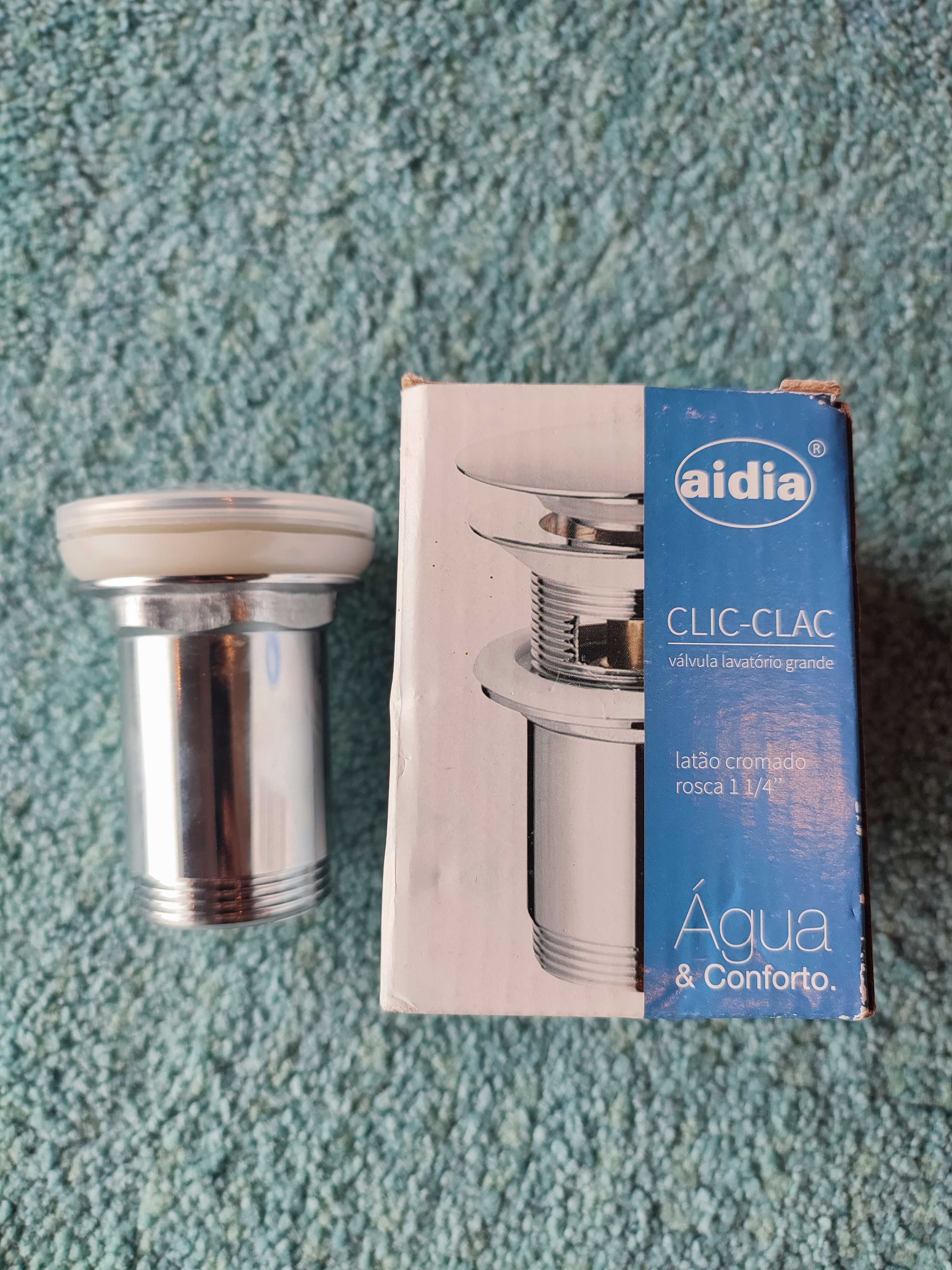 Vendo 2 válvulas clic-clac rosca 1  1/4"