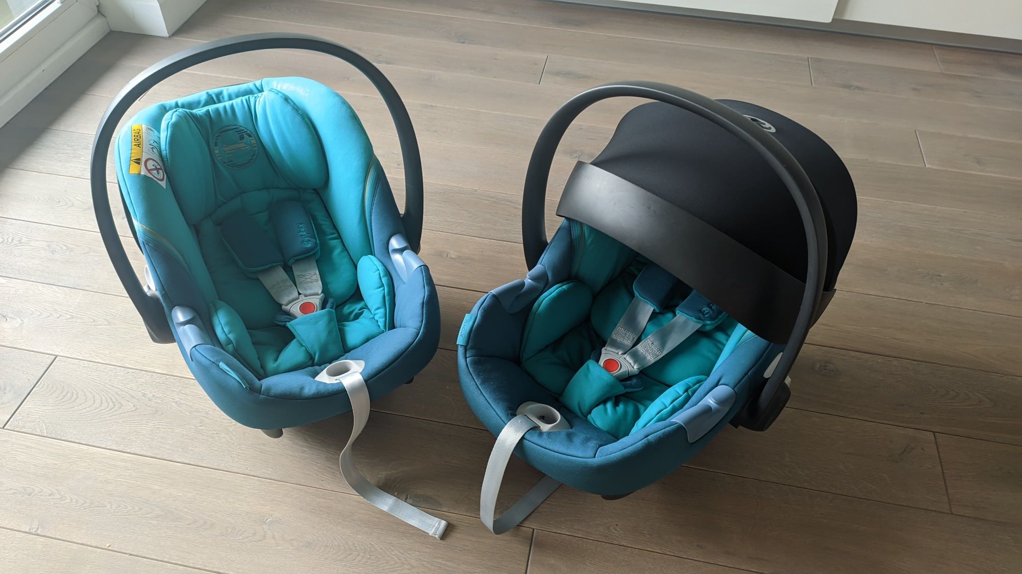 2 Foteliki Cybex Aton M River Blue