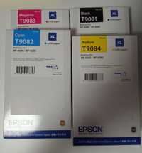 Tinteiros originais EPSON T9081, T9082, T9083 e T9084