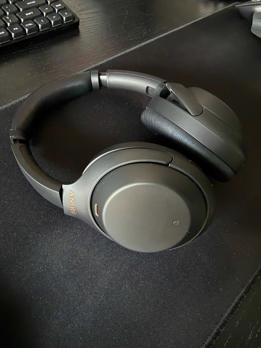 Słuchawki nauszne SONY WH-1000XM4 ANC czarne