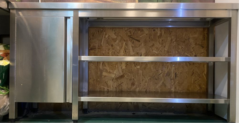 Bancada aço inox com cuba