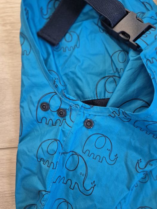 Kurtka spodnie przeciwdeszczowe ocieplane rozm. 80