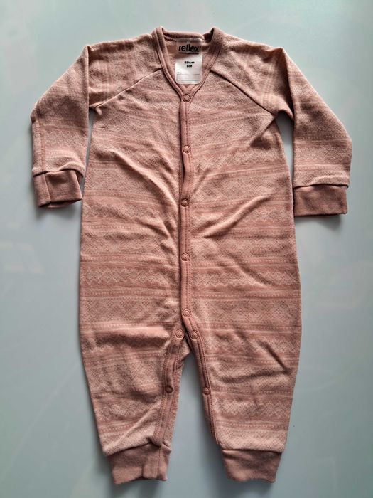 Rampers/kombinezon Reflex, merino wool/wełna, r. 68