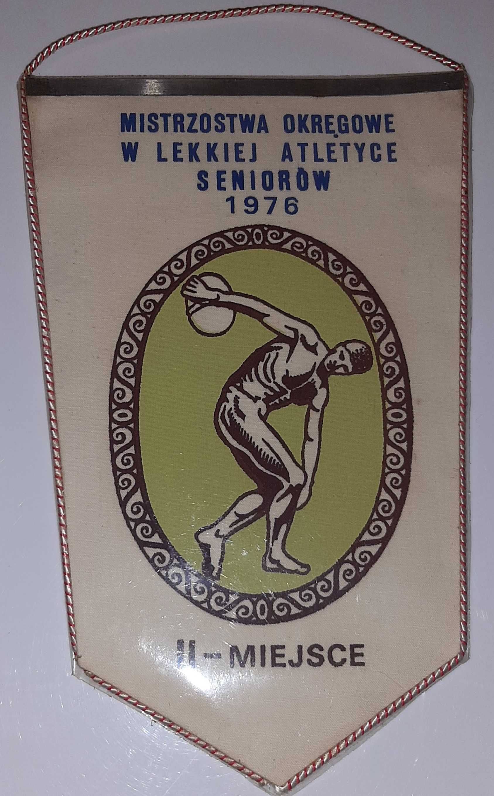 Proporczyk Mistrzostwa Lekka Atletyka Seniorów Gdańsk 1976