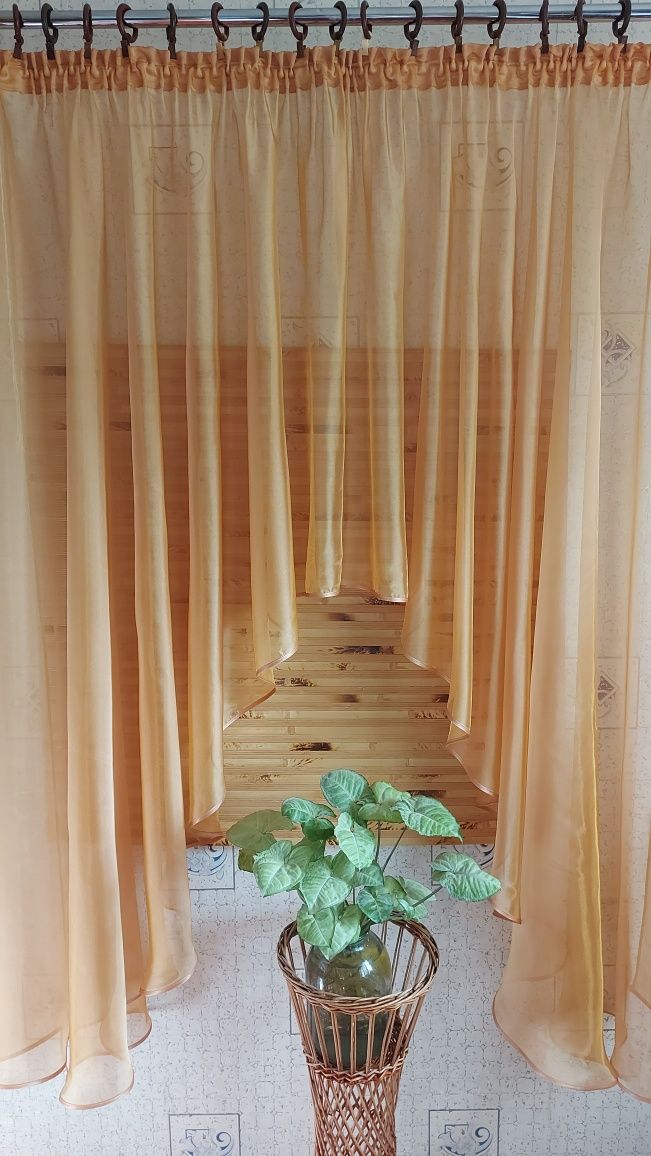 Тюль арка на кухню 260х170см