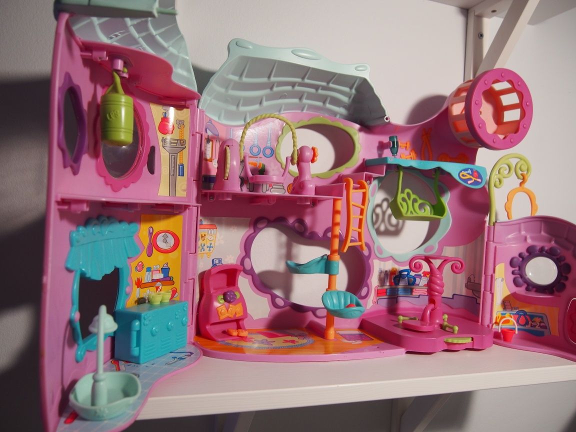 Domek LPS Littlest Pet Shop Stan idealny z dodatkami