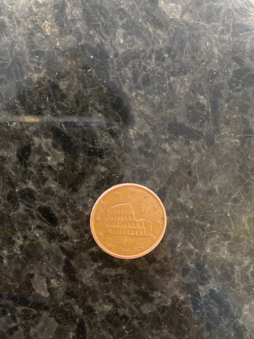 Moeda 5centimos Roma 2005