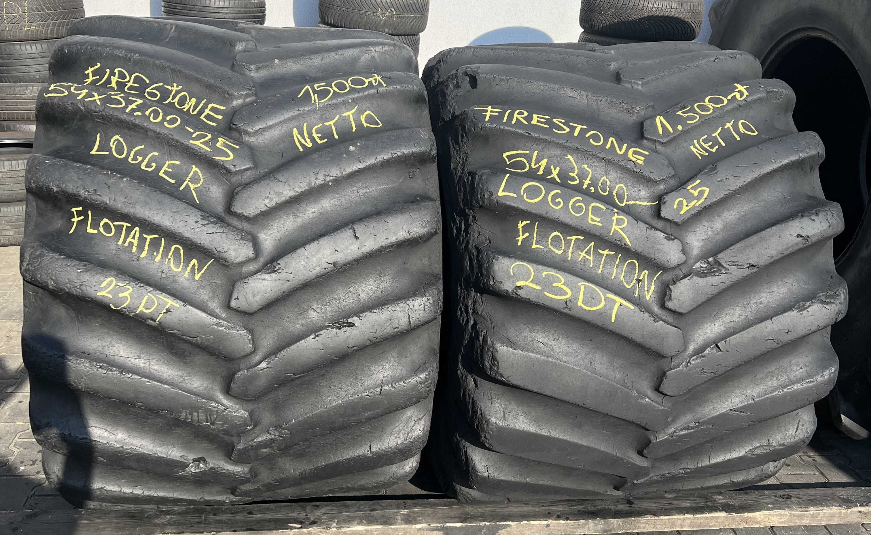 54x37.00-25 FIRESTONE Logger Flotation 23DT