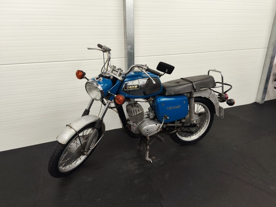 MZ TS 125 z dokumentami
