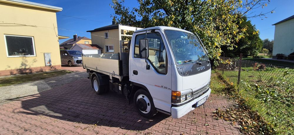 Isuzu nkr iveco sprinter npr wywrotka aluminiowa kiper klima