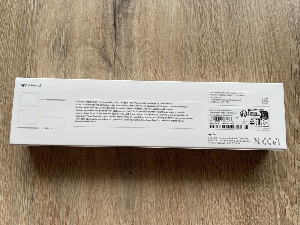 Apple Pencil 1. generacji – Stan bardzo dobry + pudełko i akcesoria