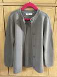 Sweter szary zapinany roz. 122/128