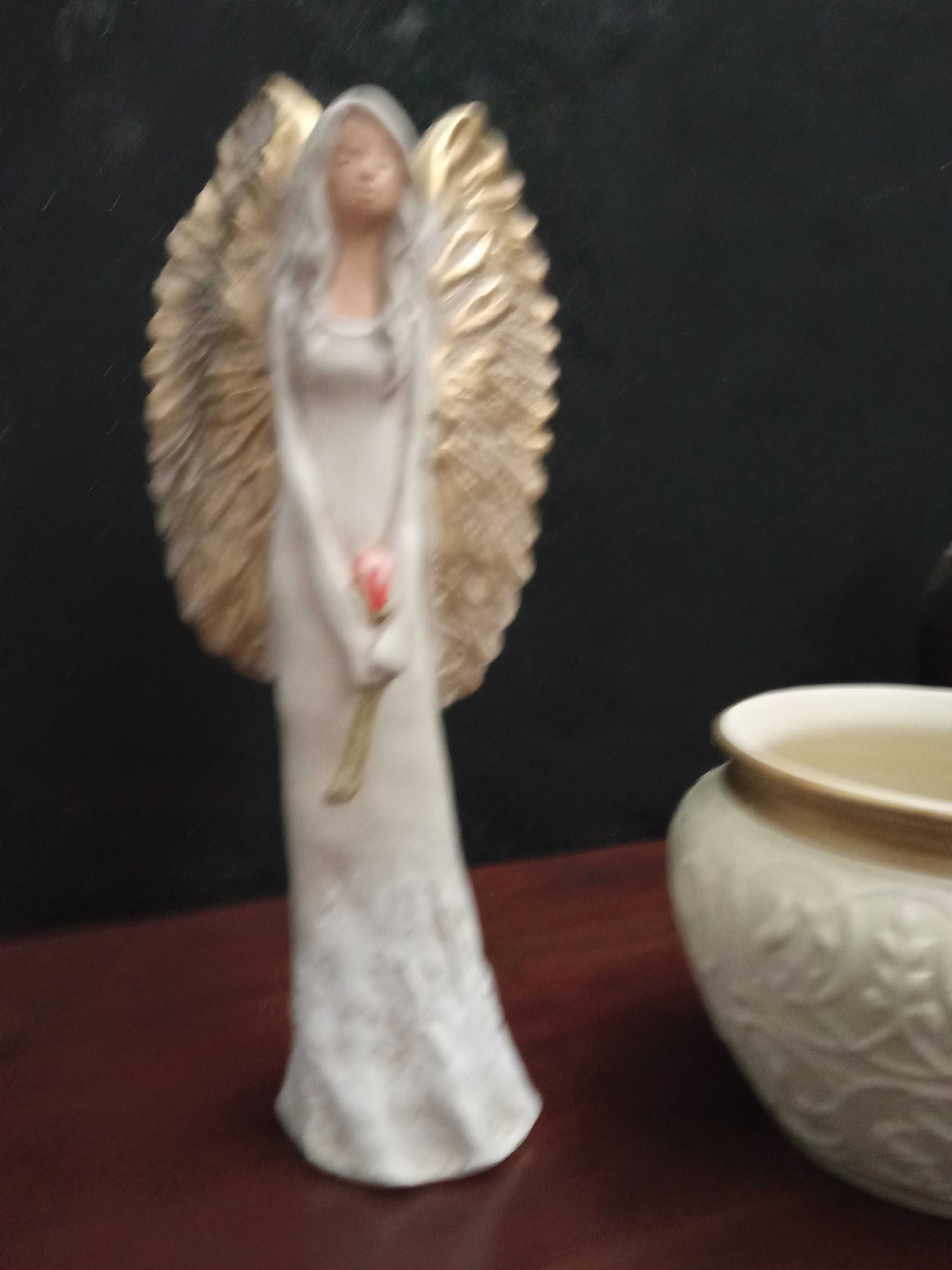 Anioł duży figurka,ozdoba dekoracja prezent