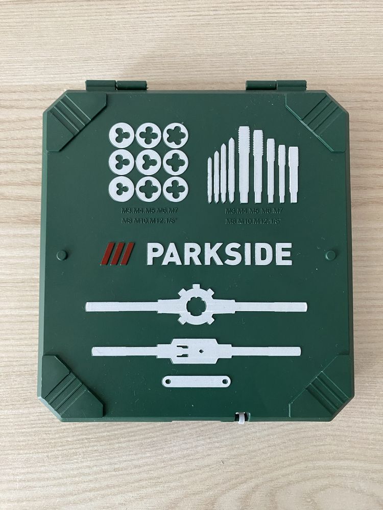 Набір для внутрішньої та зовнішньої різьби Parkside