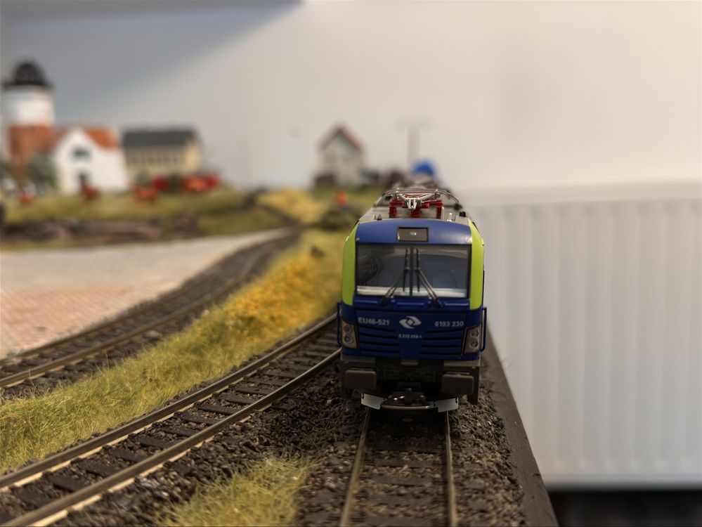 Simens Vectron EU46-521 Piko DCC Cyfrowy z dźwiekiem h0