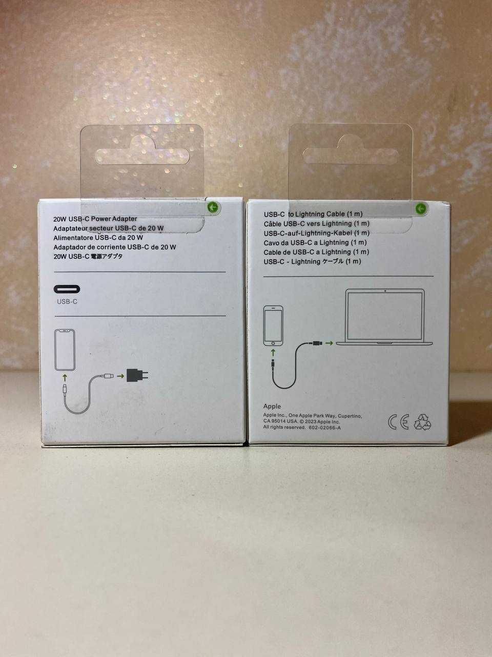 Комплект швидкого заряджання Apple 20W блок + кабель 1м