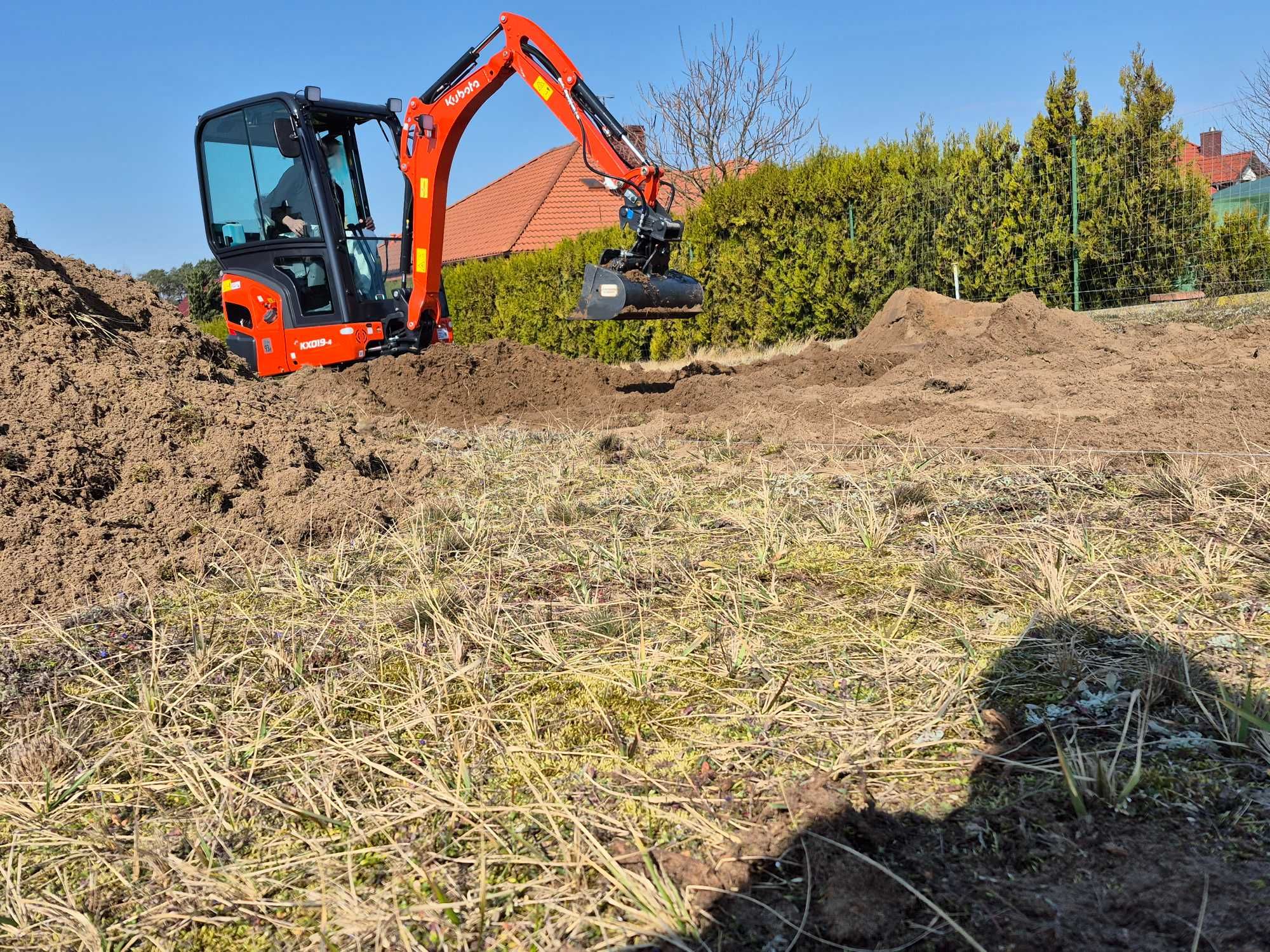 Usługi Mini Koparką Kubota - konin i okolice