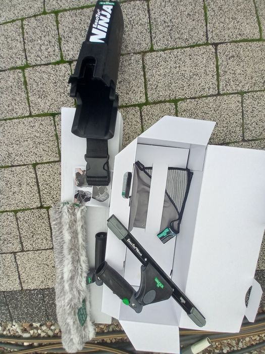 UNGER ErgoTec Ninja 4in1 Zestaw do mycia okien