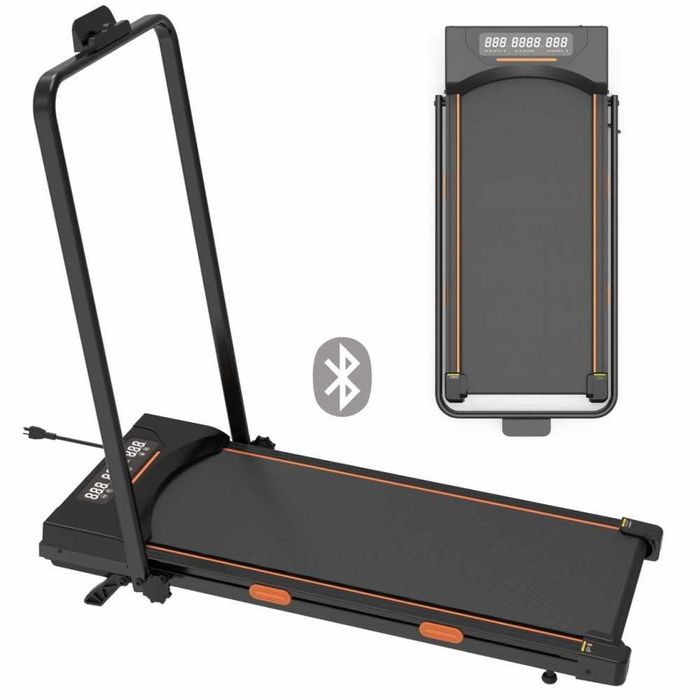 Бігова доріжка 10 км/год, до 110 кг, Bluetooth, регульований нахил