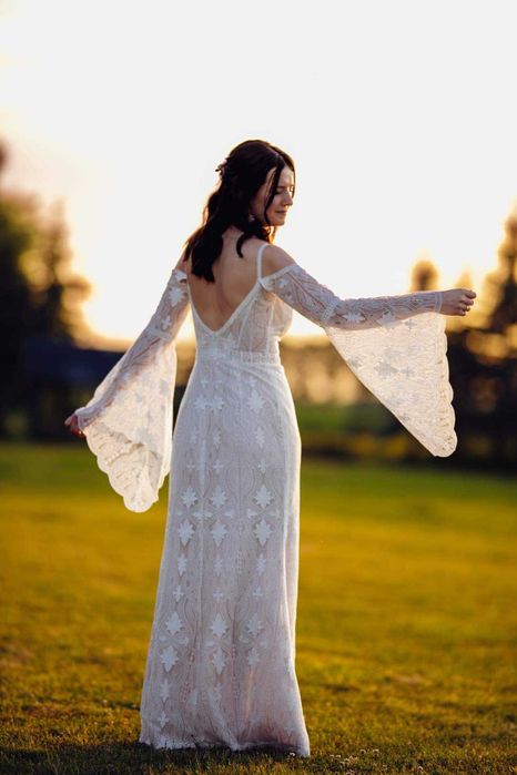 Moja cudowna suknia ślubna