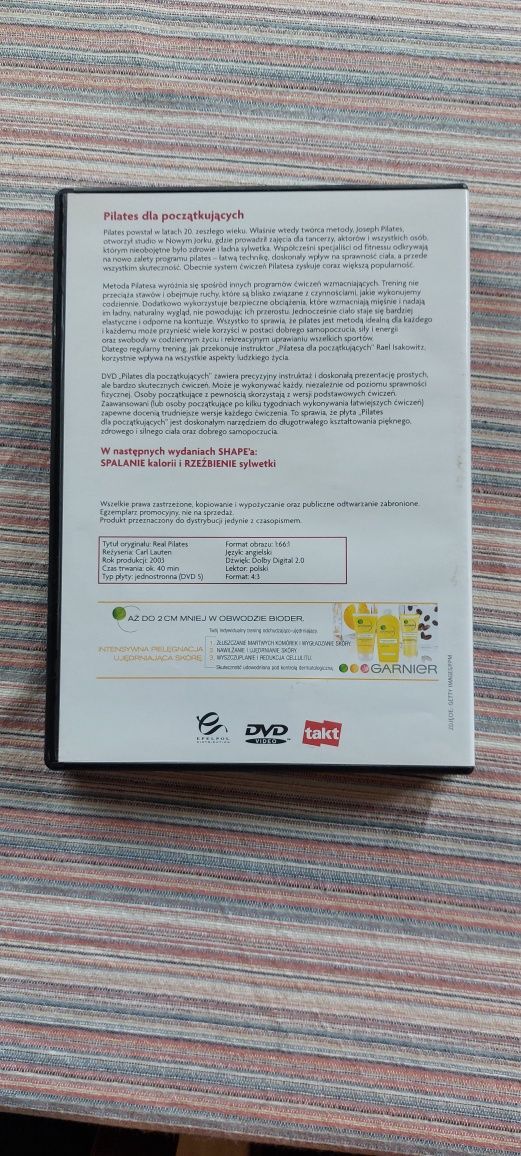 Płyta DVD Pilates dla Początkujących