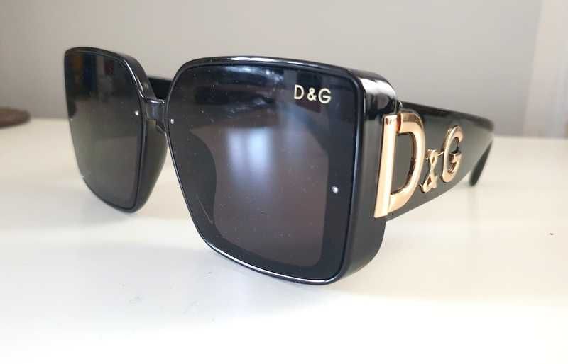 Okulary przeciwsłoneczne damskie z monogramem D&G