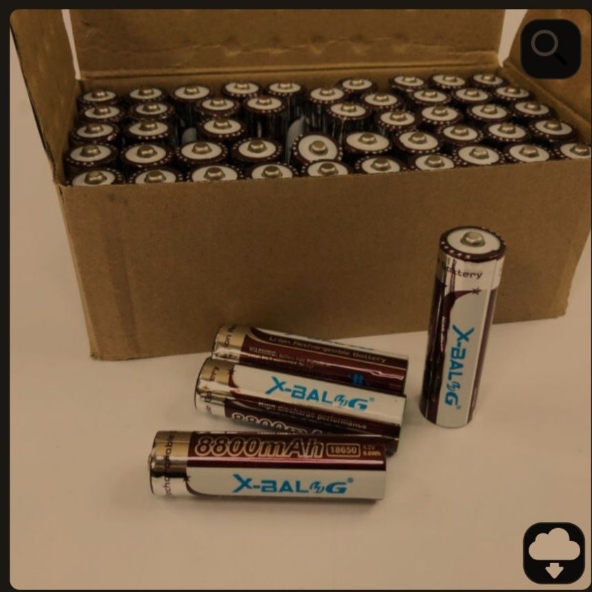Літієвий акумулятор 18650 X-Balog 8800mAh 4.2V Li-ion літієва акумулят