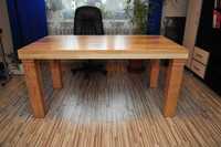 Stół drewniany jesionowy masywny ciężki 160x85