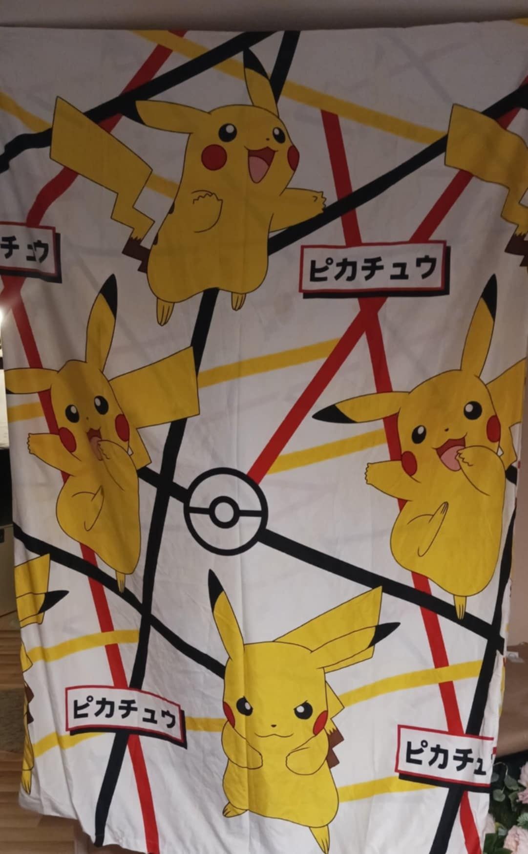 Pikachu pościel satynowa pokemony