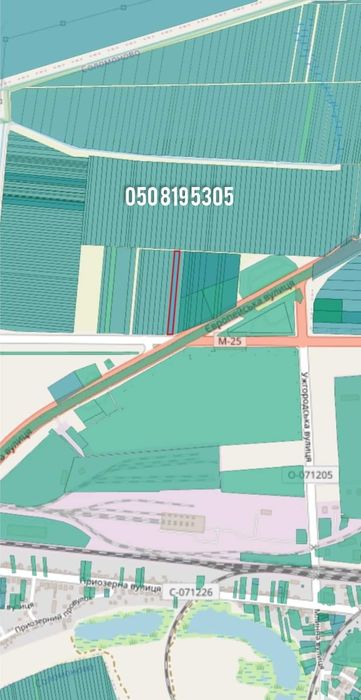 Продається земельна ділянка біля головної траси