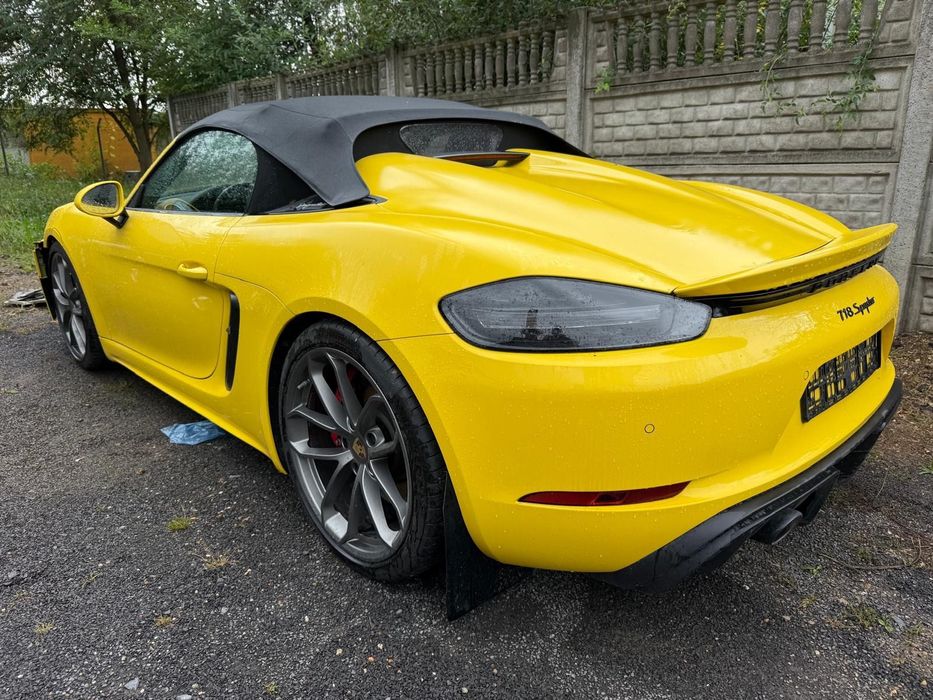 Porsche 718 Spyder GTS Carbon 2022 Zamiana
