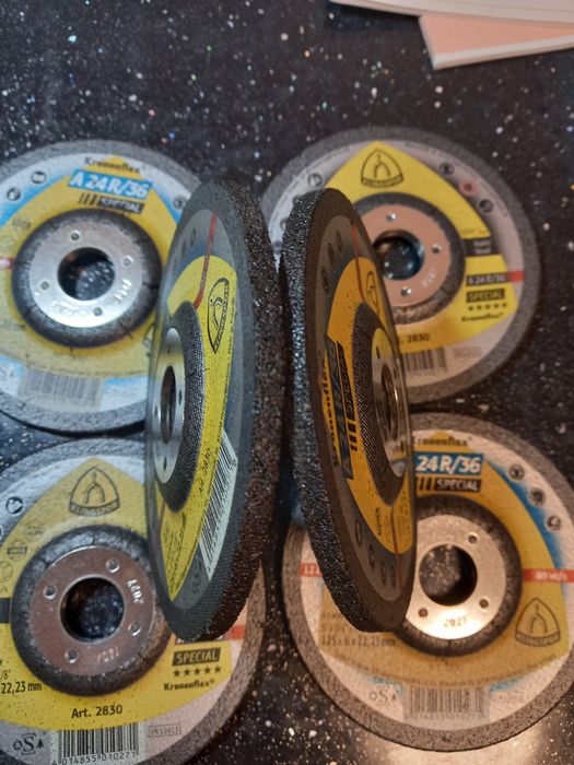 Круги ф125х6мм. зачистные шлифовальные клинспор