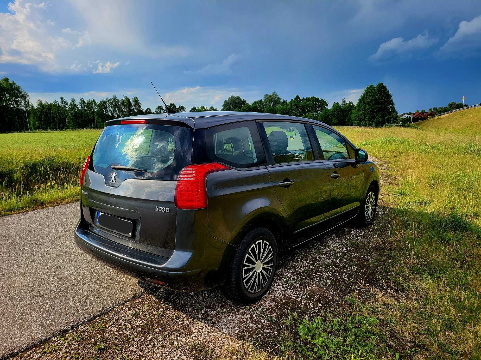 PEUGEOT 5008 1.6 hdi klima 6bieg  Salon Polska 1 właś ZAR.W POLSCE