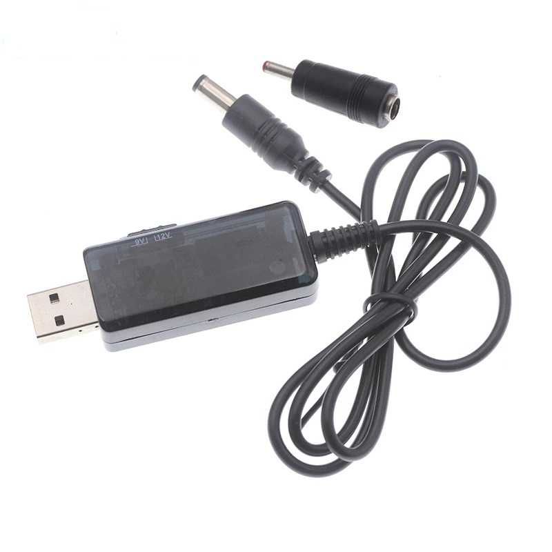 USB Кабель питания для роутера DC повышающий с 5V до 9v/12v