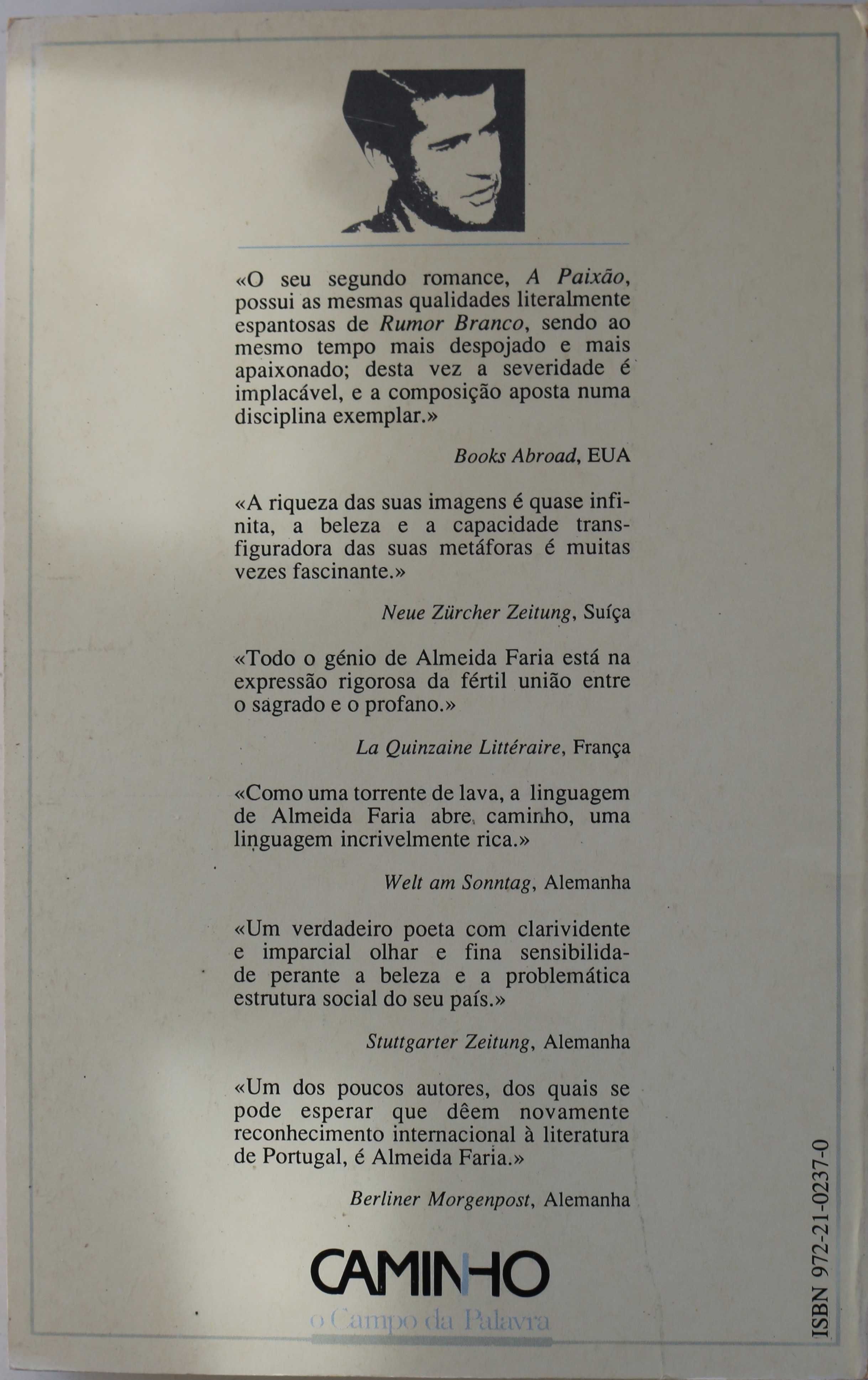 Almeida Faria - «A Paixão»  e «Cortes»