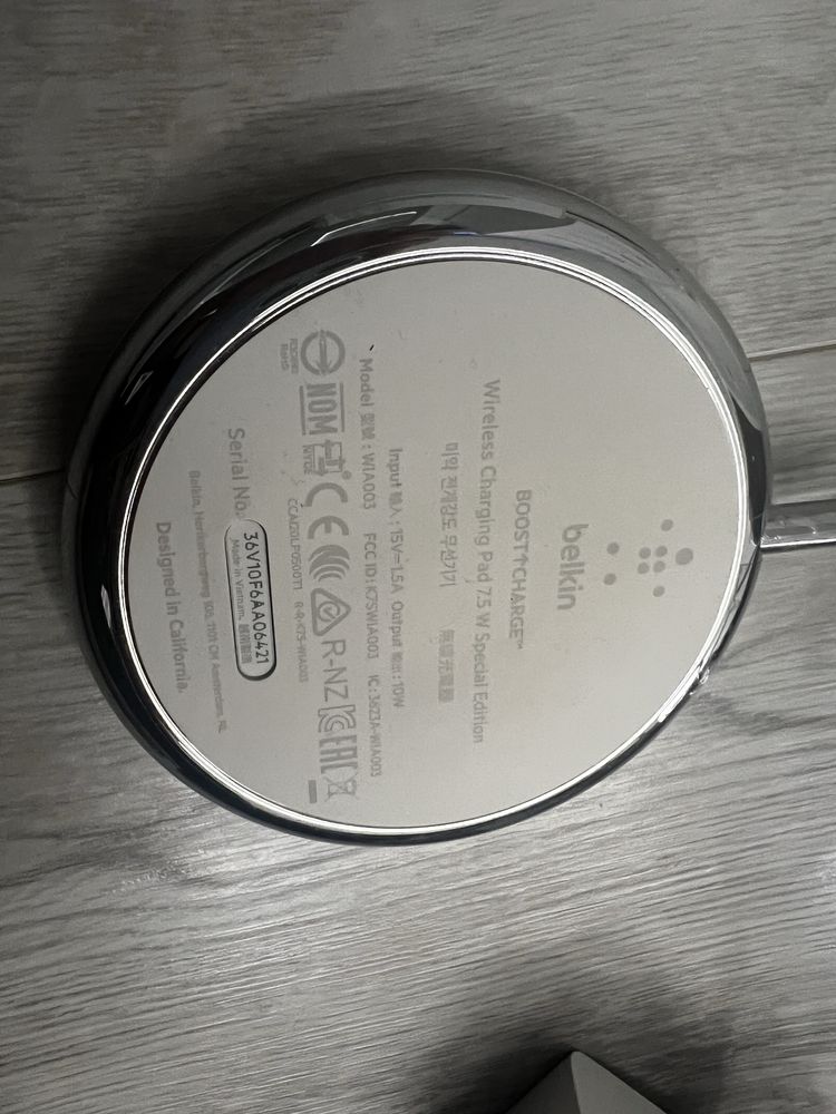 NOWA Ładowarka indukcyjna Belkin Boost Charge 7,5W