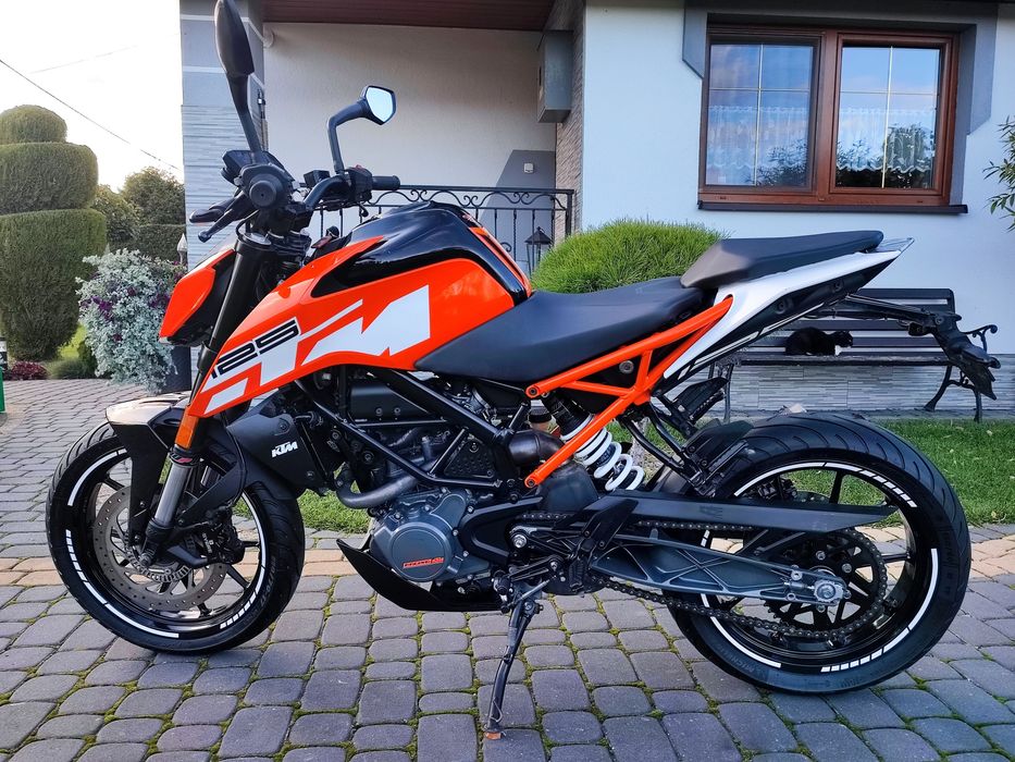 KTM DUKE 125 ABS Kat B A1 2019r Jak Nowy Niski Przebieg 16,000 km